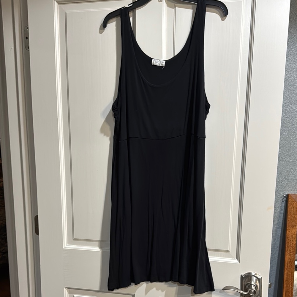 Elegant Black Sleeveless Dress